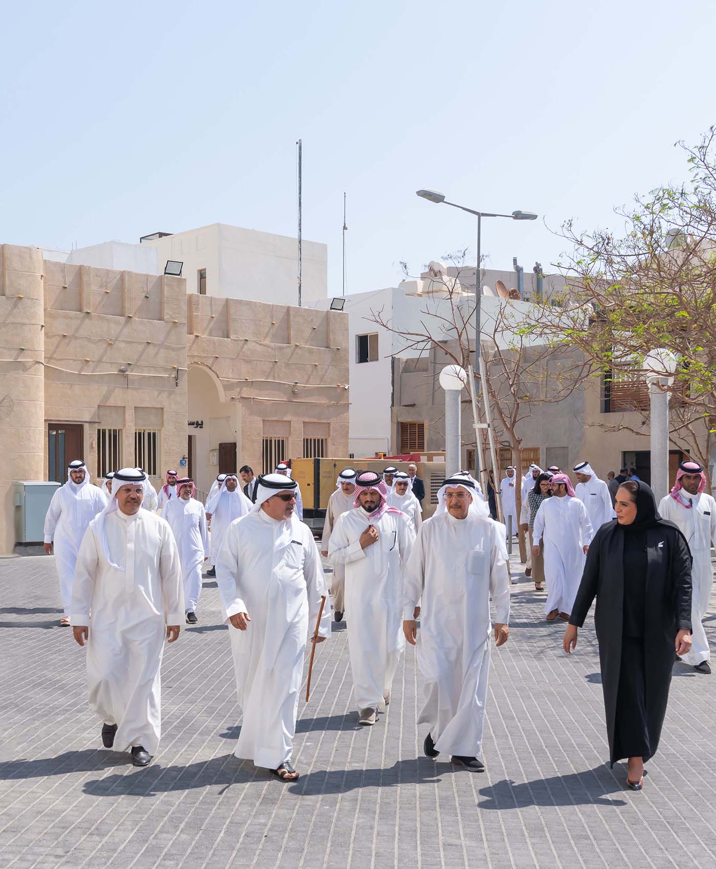 زيارة صاحب السمو الملكي الأمير سلمان بن حمد آل خليفة إلى محافظة المحرق