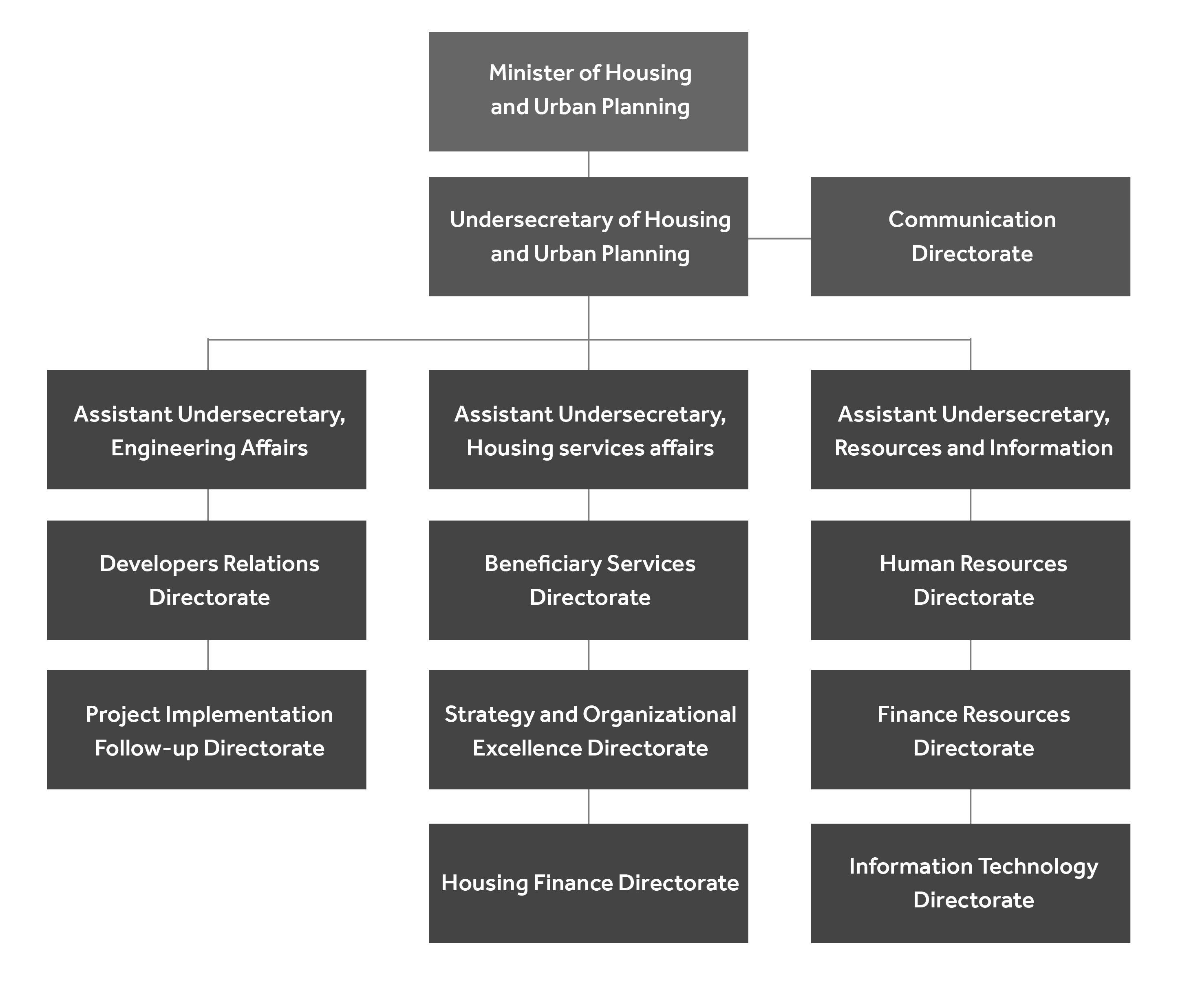 Organization Chart - Dark